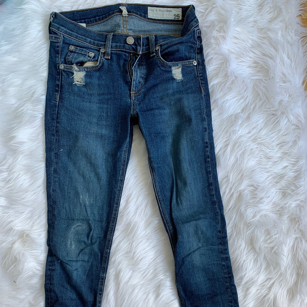 rag & bone skinny denim jean